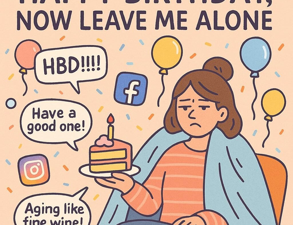 Happy Birthday, Now Leave Me Alone
