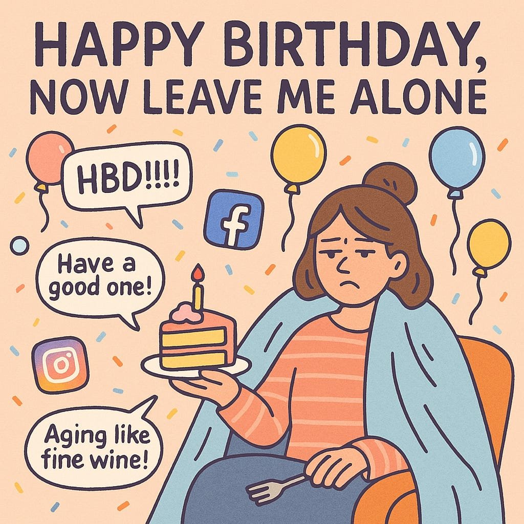 Happy Birthday, Now Leave Me Alone